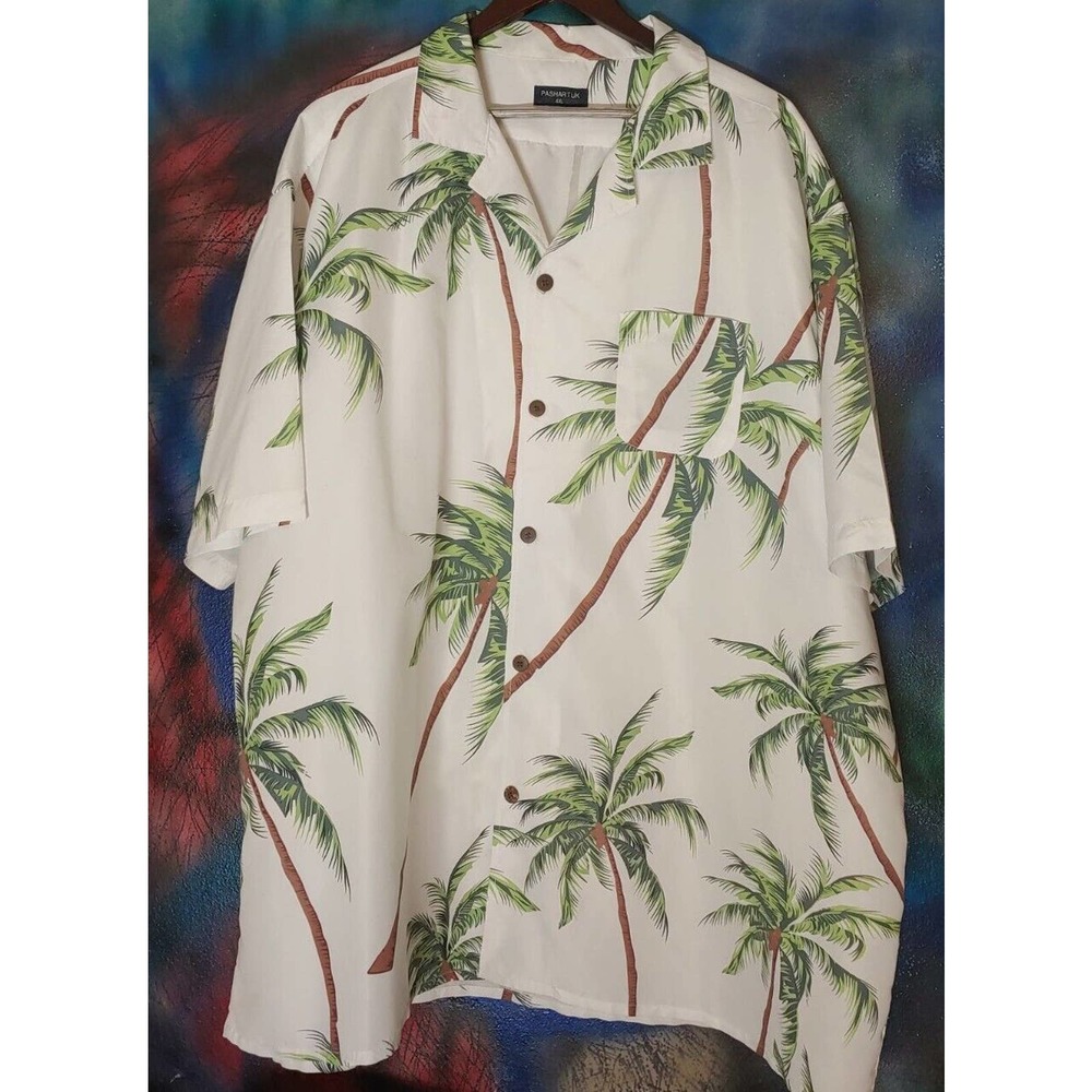 Islander Shirt pashartuk 4XL Palm Trees